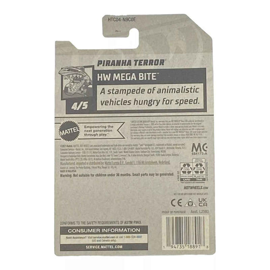 Hot Wheels Piranha Terror - Mega Bite Series 4/5