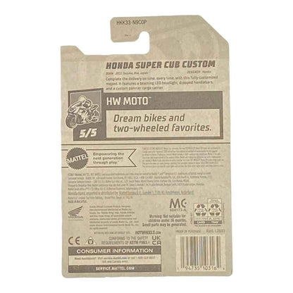 Hot Wheels Honda Super Cub Custom - Moto Series 5/5