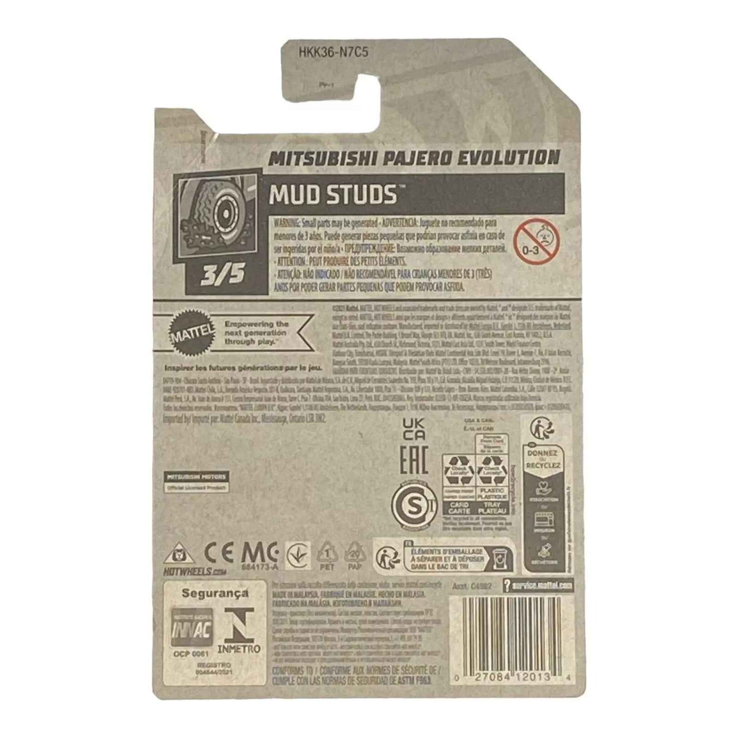 Hot Wheels Mitsubishi Pajero Evolution - Mud Studs Series 3/5