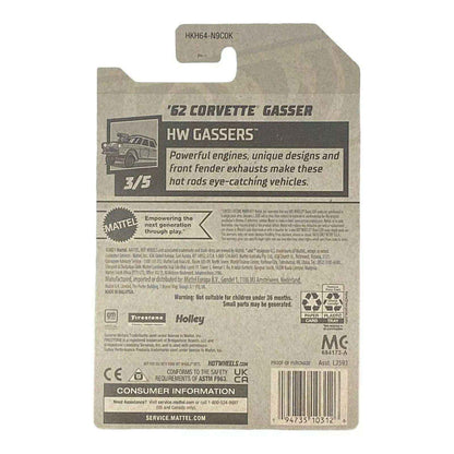 Hot Wheels '62 Corvette Gasser - Gassers Series 3/5