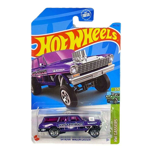 Hot Wheels '64 Nova Wagon Gasser - Gassers Series 2/5