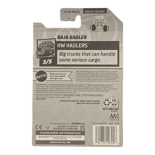 Hot Wheels Baja Hauler - Haulers Series 3/5