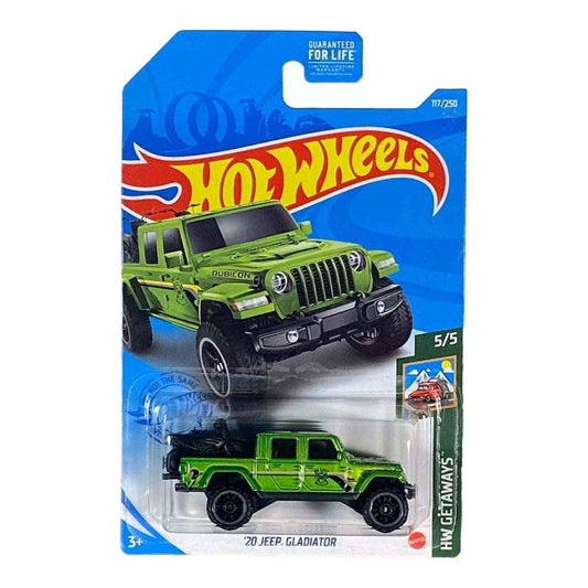 Hot Wheels '20 Jeep Gladiator - Getaways Series 5/5 (Damaged Packaging)