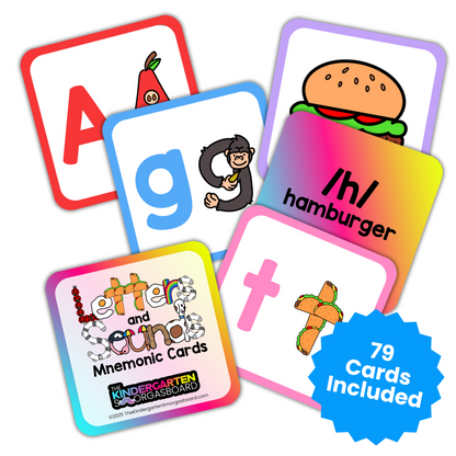 TKS Letters and Sounds Mnemonic Cards Set