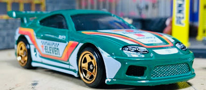 Hot Wheels Silver Series Toyota Supra 7-Eleven Exclusive Diecast