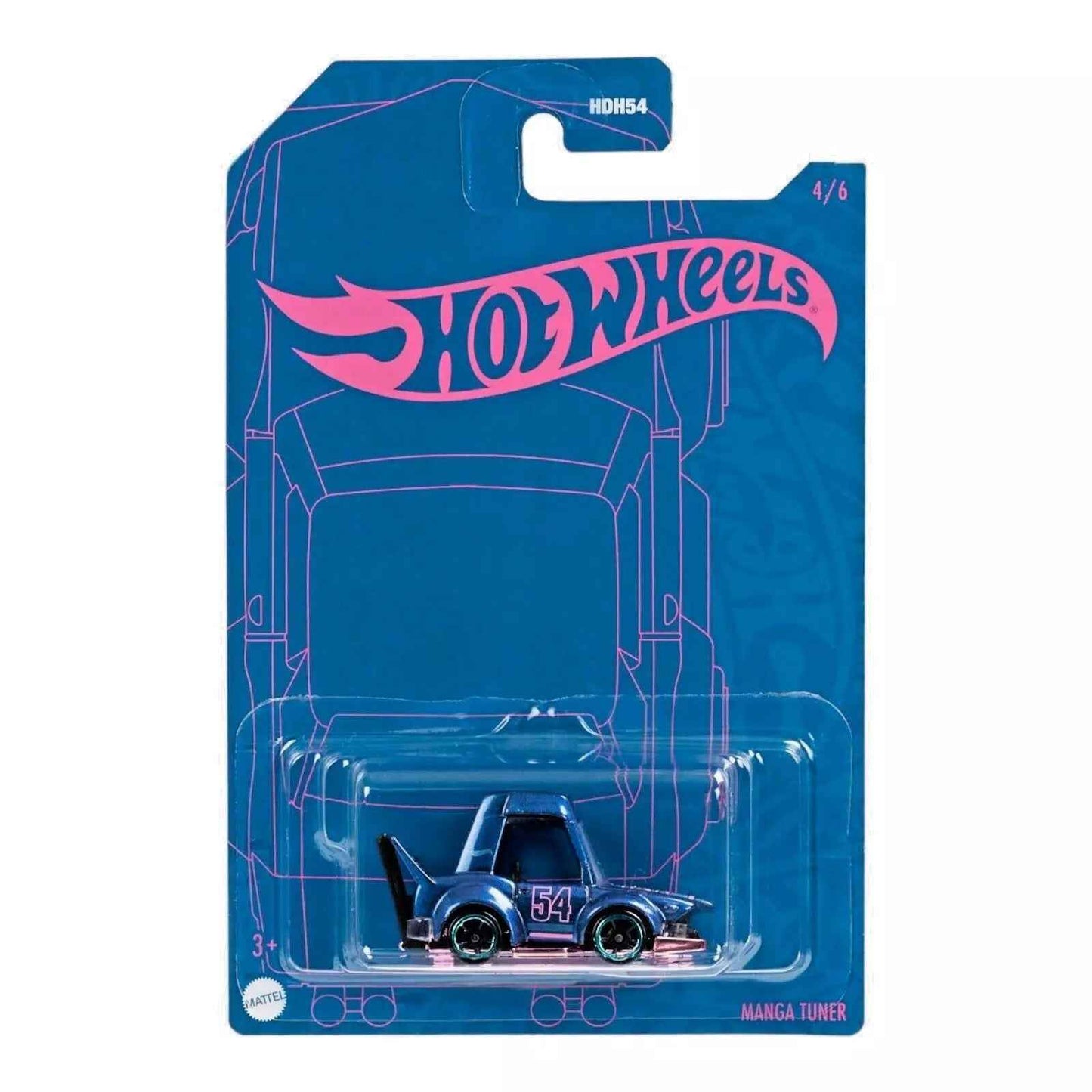 Hot Wheels Manga Tuner - Blue & Pink Series 4/6
