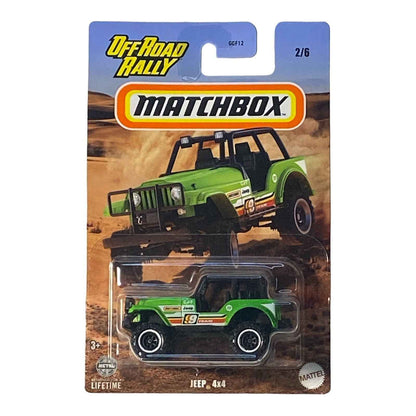 Matchbox Jeep 4x4 - Off Road Rally Series 2/6