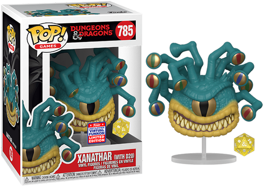 Xanathar (W/ D20, Dungeons & Dragons) 785 - 2021 Virtual Funkon Exclusive [light damage]