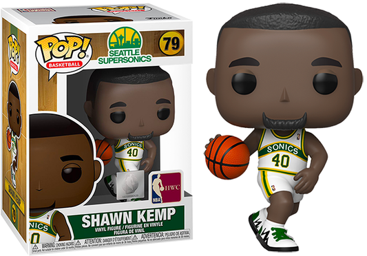 Shawn Kemp ( Home Jersey, Seattle Supersonics, NBA) 79