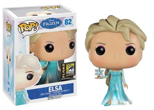 Elsa (Transformation, Frozen) 82 - 2014 SDCC Exclusive [Light Damage]