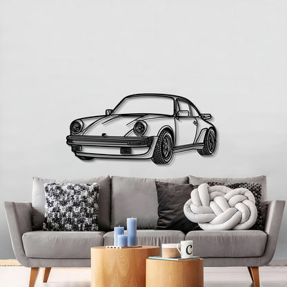 911 930 Perspective Metal Car Wall Art - MT0459
