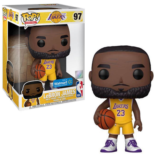 Lebron James (Yellow Jersey, 10-Inch, NBA) 97 - Walmart Exclusive