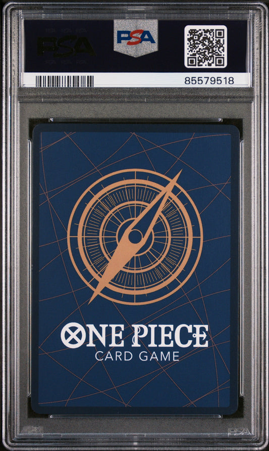 2022 ONE PIECE JAPANESE ROMANCE DAWN DONQUIXOTE DOFLAMINGO #73 - PSA MINT 9