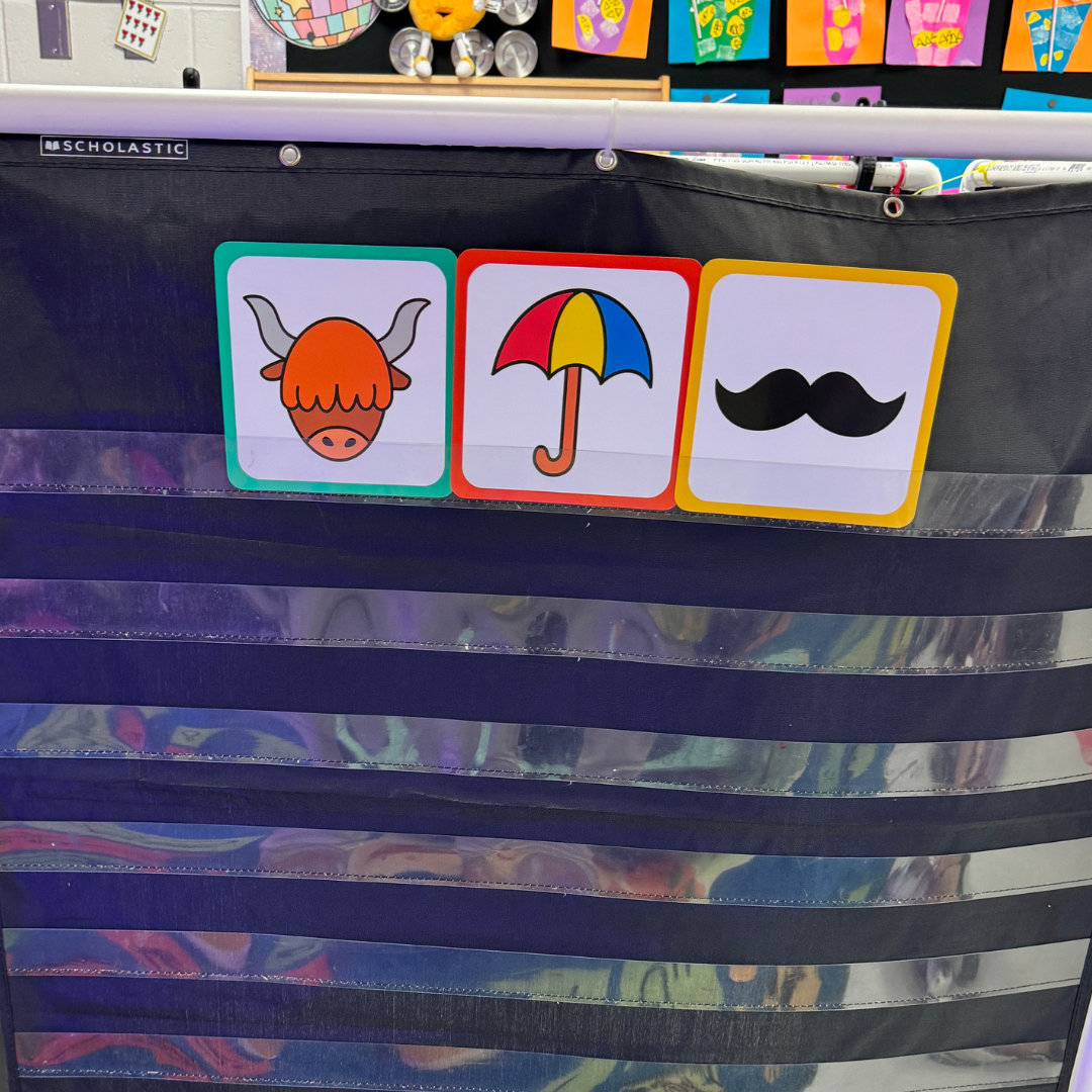 TKS Letters and Sounds Mnemonic Cards Set