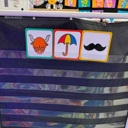 TKS Letters and Sounds Mnemonic Cards Set