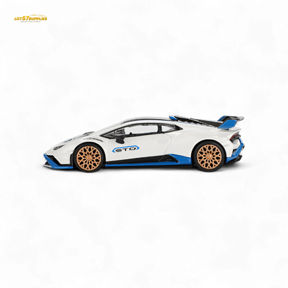 Mini-GT Lamborghini Huracán STO Bianco Asopo #788 1:64