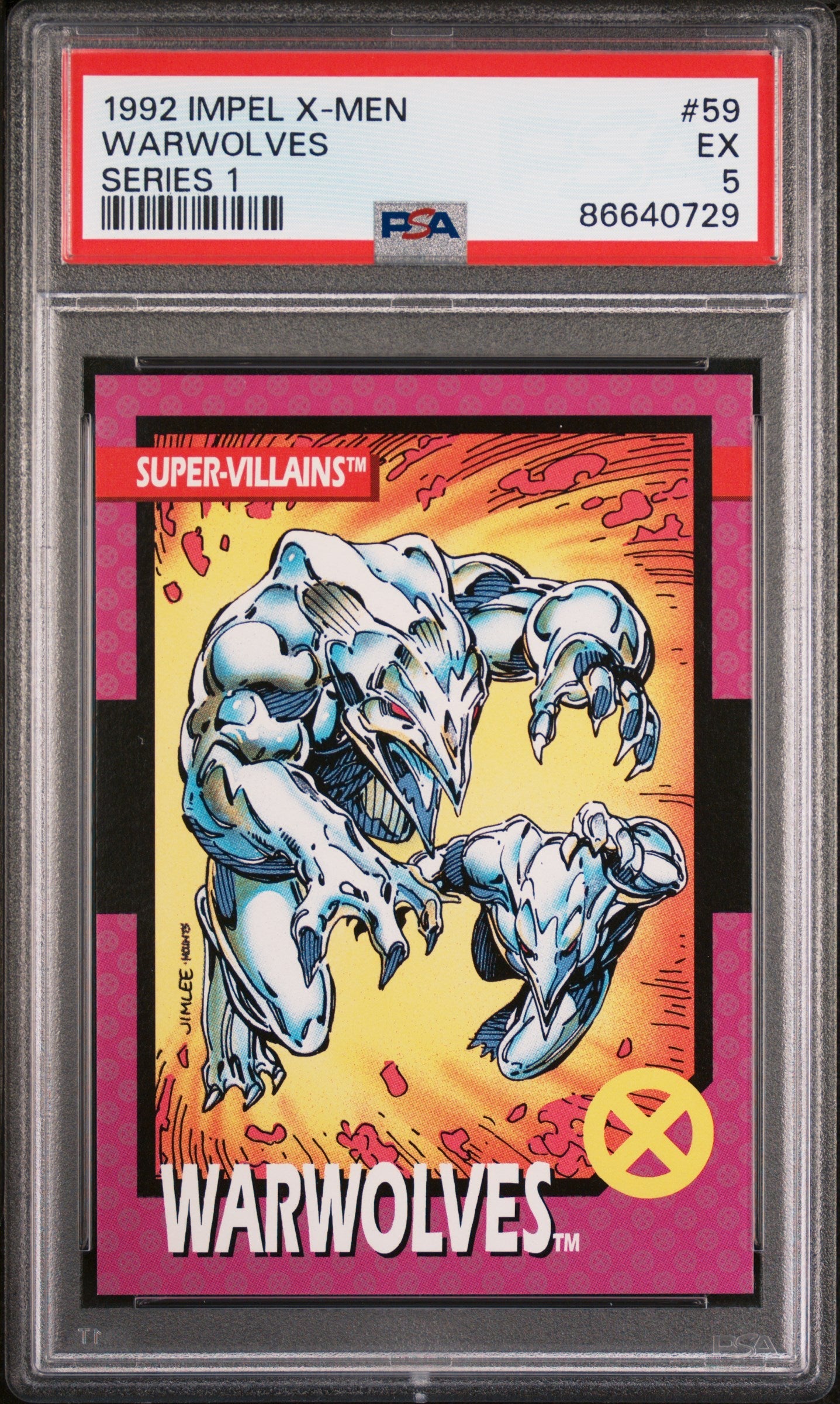 1992 IMPEL X-MEN SERIES 1 WARWOLVES SERIES 1 #59 - PSA 5