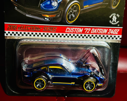 Hot Wheels Red Line Club Selections 2018 Custom ‘72 Datsun 240z Real Riders Exclusive Diecast