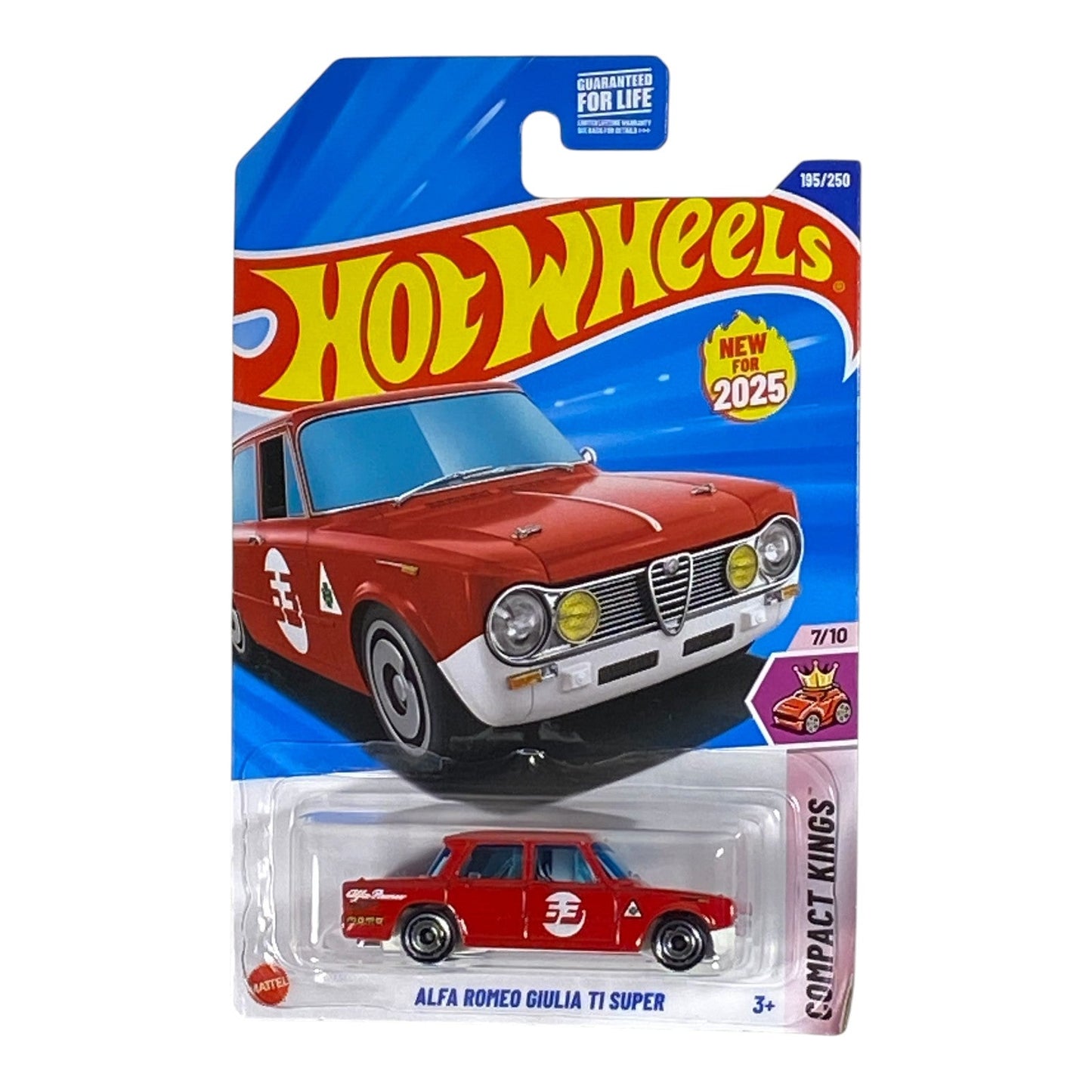 Hot Wheels Alfa Romeo Giulia TI Super - Compact Kings Series 7/10