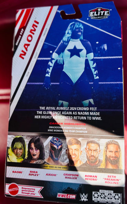 Mattel WWE Elite Collection Naomi - Series 117 Action Figure