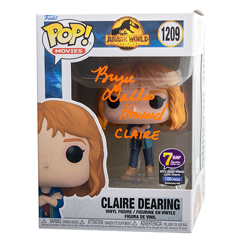 Signature Series Bryce Dallas Howard Signed Pop - Claire Dearing (Jurassic World)