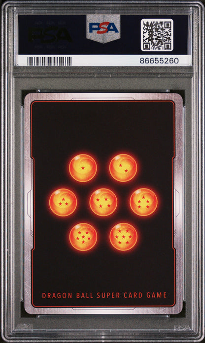 2022 DRAGON BALL SUPER MYTHIC BOOSTER SS3 GOGETA, THWRT/EMP #P-308 - PSA 9