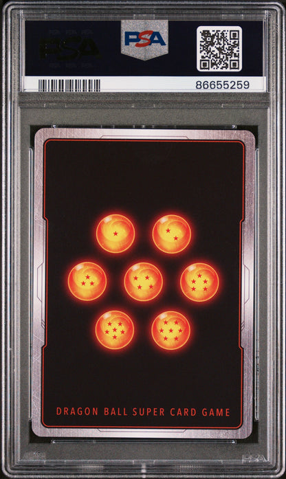 2022 DRAGON BALL SUPER MYTHIC BOOSTER SS3 GOGETA, THWRT/EMP #P-308 - PSA 10