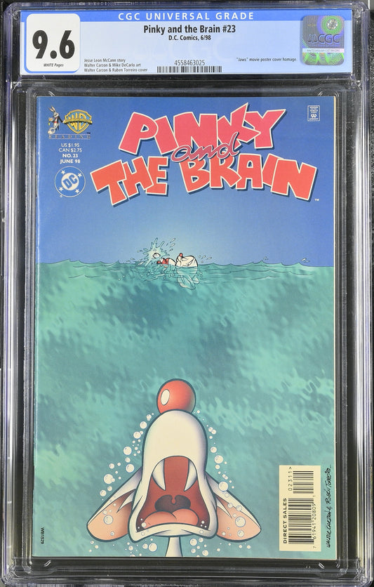 Pinky and the Brain #23 (6/98) Graded CGC 9.6