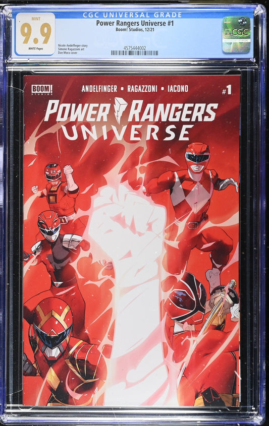 Power Rangers Universe #1 (12/21) Graded CGC 9.9