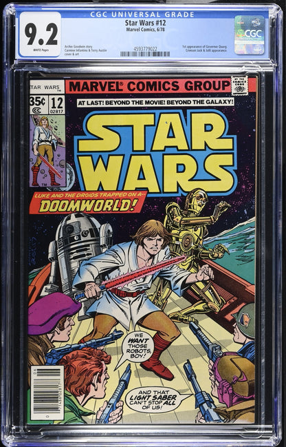 Star Wars #12 (6/78) Graded CGC 9.2