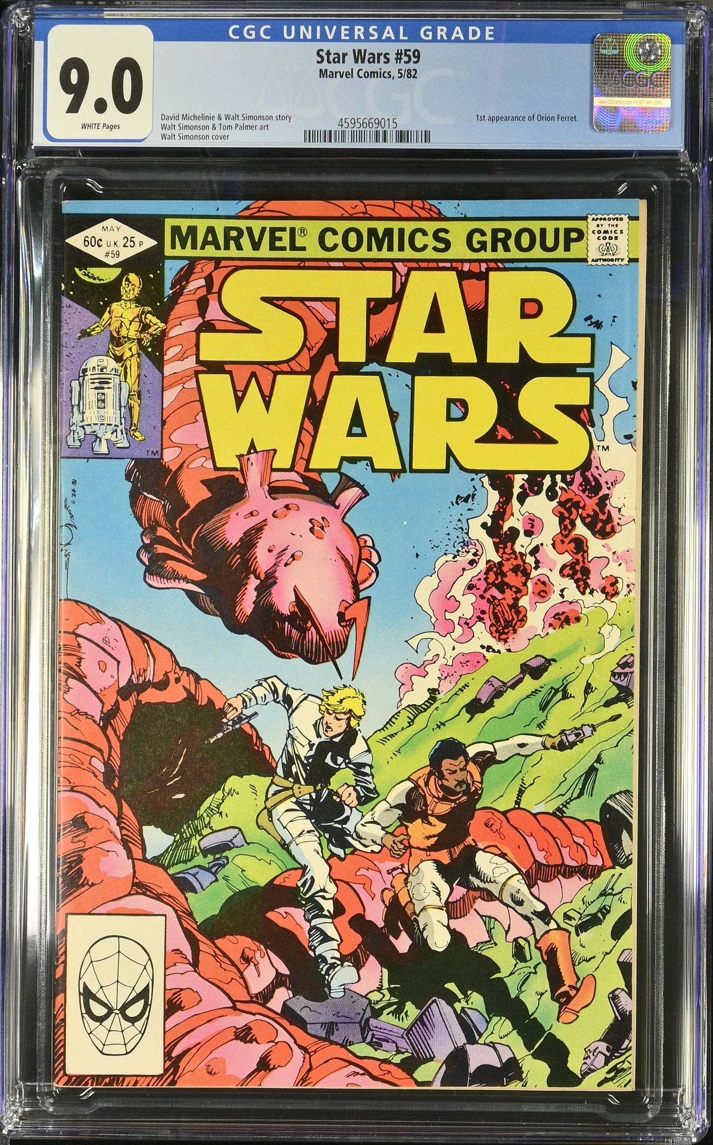 Star Wars #59 (5/82) Graded CGC 9