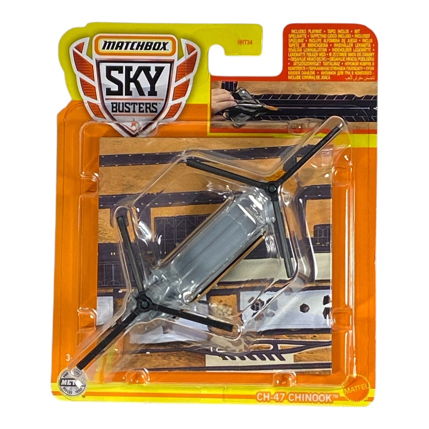 Matchbox CH-47 Chinook (Includes Playmat) - Sky Busters Series 16/33