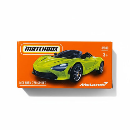 Matchbox McLaren 720 Spider - Power Grabs - Matchbox Series 3/100