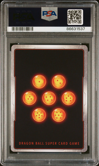 2022 DRAGON BALL SUPER MYTHIC BOOSTER SS4 S.GOKU/BYD.LMTS. #P-262 - PSA 10