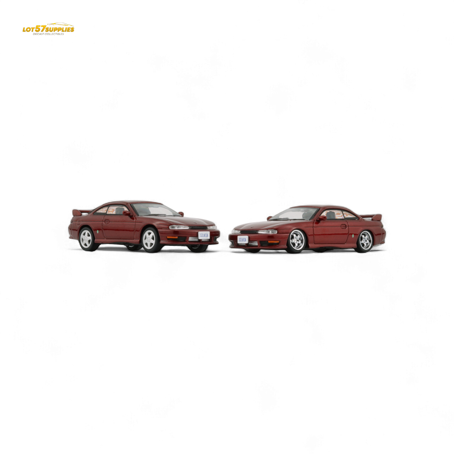 BM Creations Nissan Silvia S14 RED - RHD 1:64