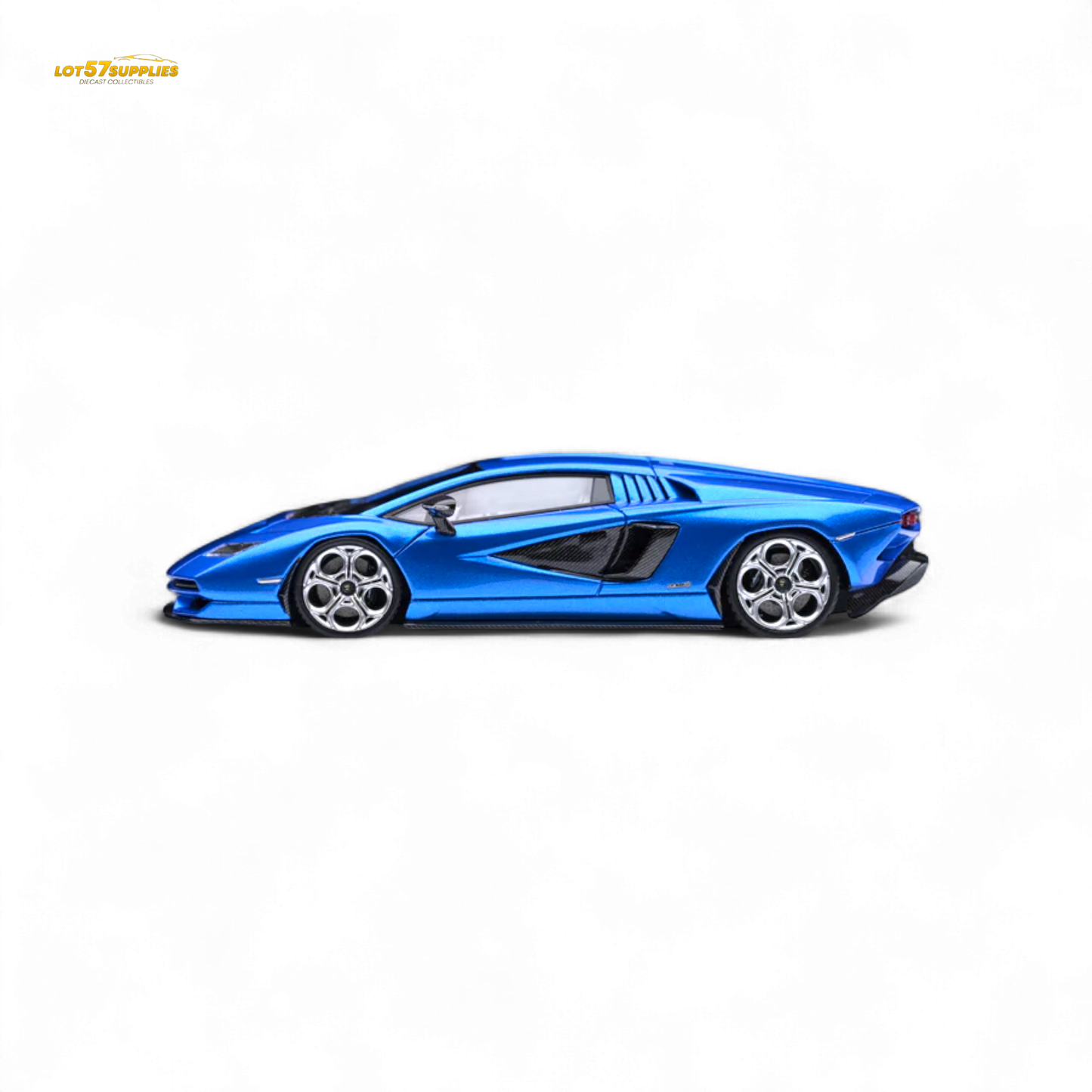 Fuelme Model NEO COUNTACH LPI 800-4 BLU TAHITI DARK BLUE 1:64 Resin