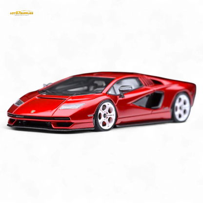 Fuelme Model NEO COUNTACH LPI 800-4 ROSSO SCINTILLA 1:64 Resin