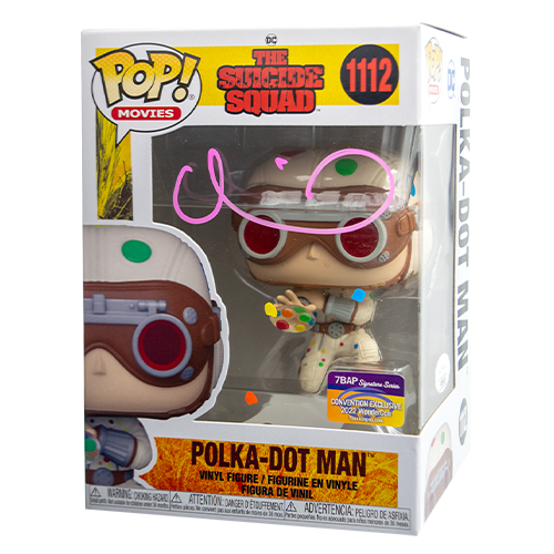 Signature Series David Dastmalchian Signed Pop - Polka Dot Man (The Suicide Squad)