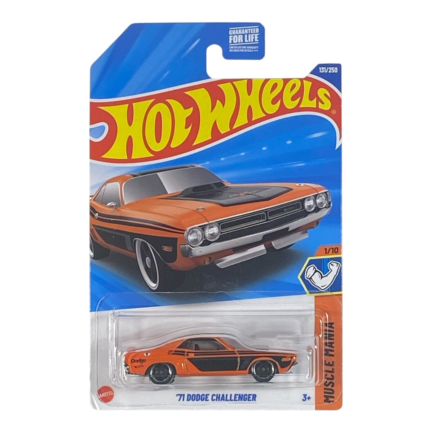 Hot Wheels '71 Dodge Challenger - Muscle Mania Series 1/10
