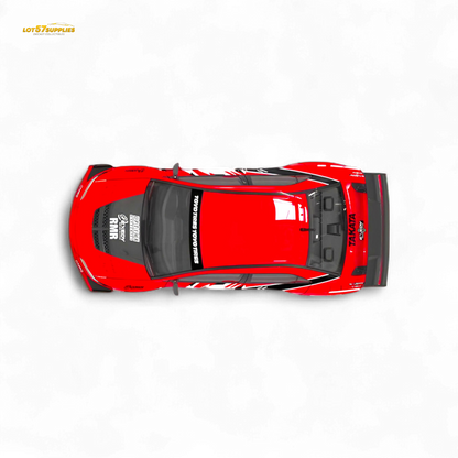 TimeMicro Mitsubishi Lancer EVO 9th Gen - Openable Hood & Figure - With Container 1:64