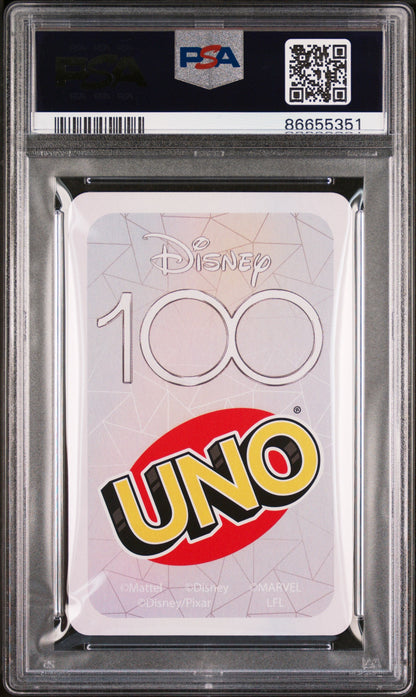 2023 UNO DISNEY 100 WALL E GREEN REVERSE PSA 10