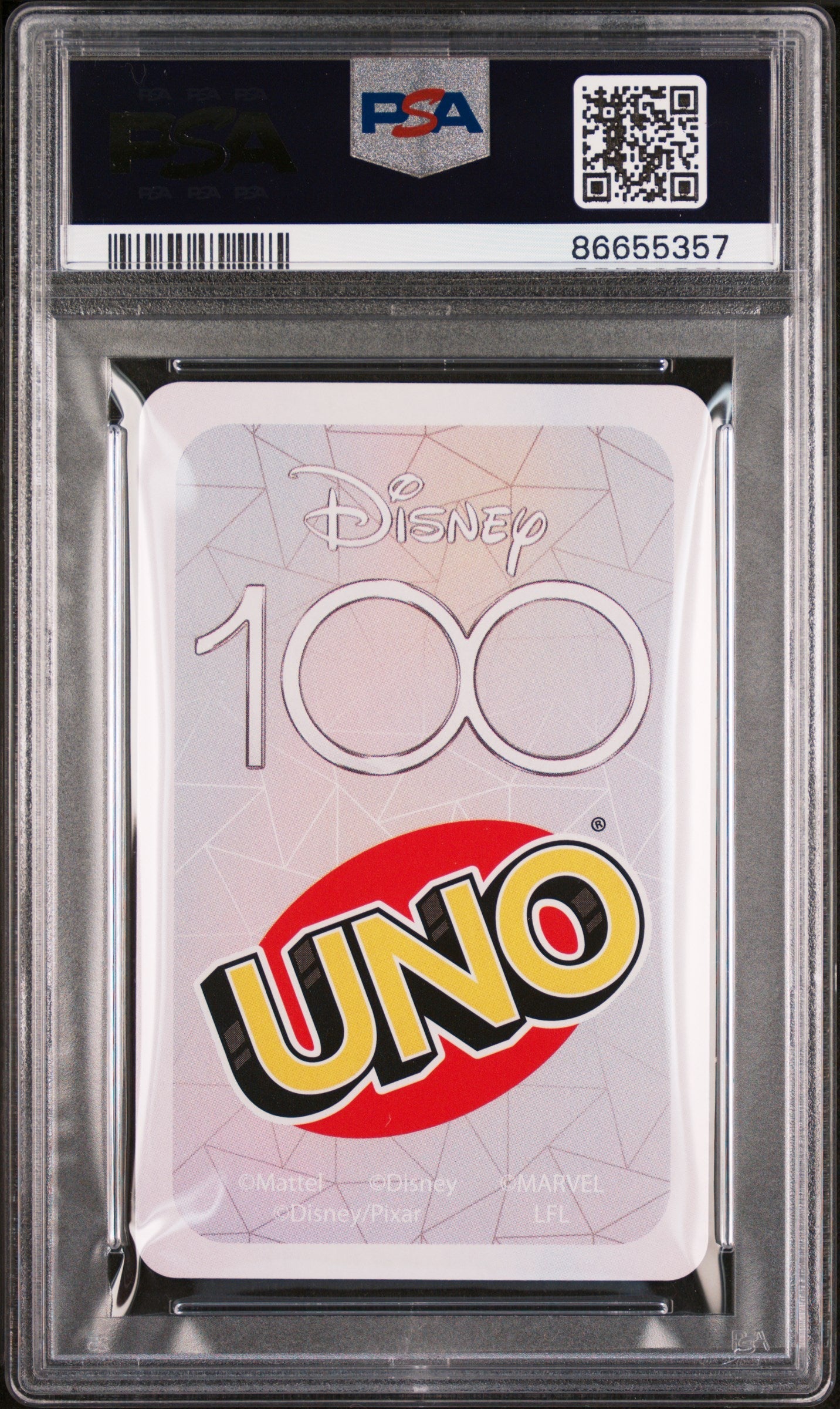 2023 UNO DISNEY 100 MINNIE MOUSE GREEN 5 PSA 10