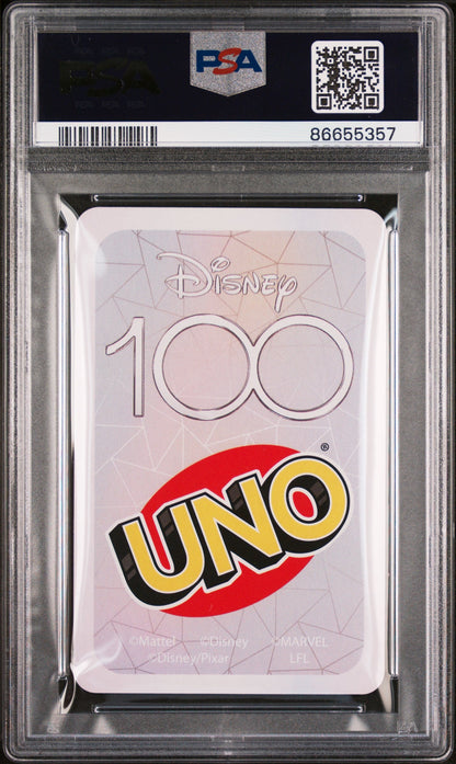 2023 UNO DISNEY 100 MINNIE MOUSE GREEN 5 PSA 10