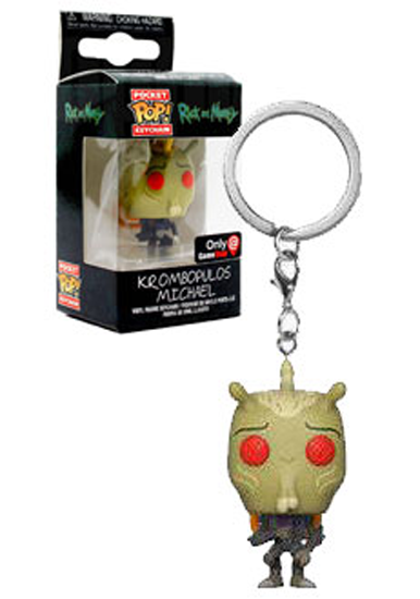 Pocket Pop! Keychain Krombopulos Michael (Rick & Morty) - GameStop Exclusive