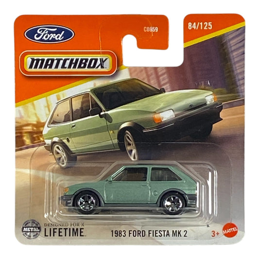 Matchbox 1983 Ford Fiesta MK 2 - 2025 Matchbox Series 84/125 Short Card