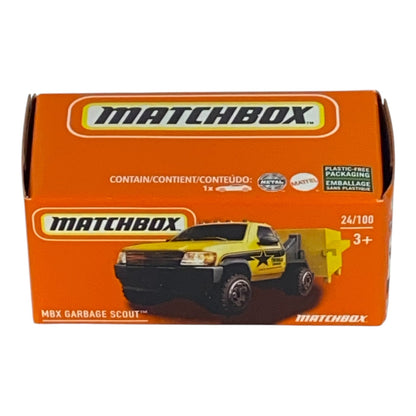 Matchbox MBX Garbage Scout - Power Grabs - Matchbox Series 24/100