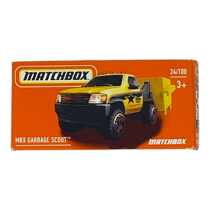Matchbox MBX Garbage Scout - Power Grabs - Matchbox Series 24/100