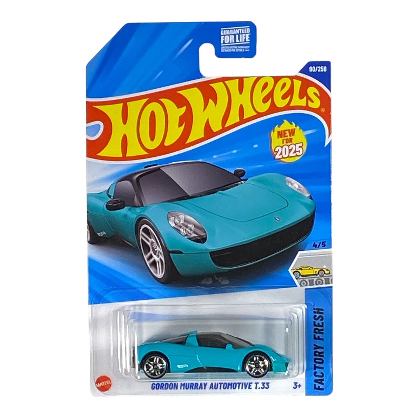 Hot Wheels Gordon Murry Automotive T.33 - Factory Fresh Series 4/5