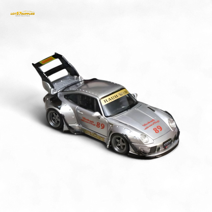 Street Weapon Porsche RWB 993 Double Exhaust Heavenly Livery Higher Tail 1:64