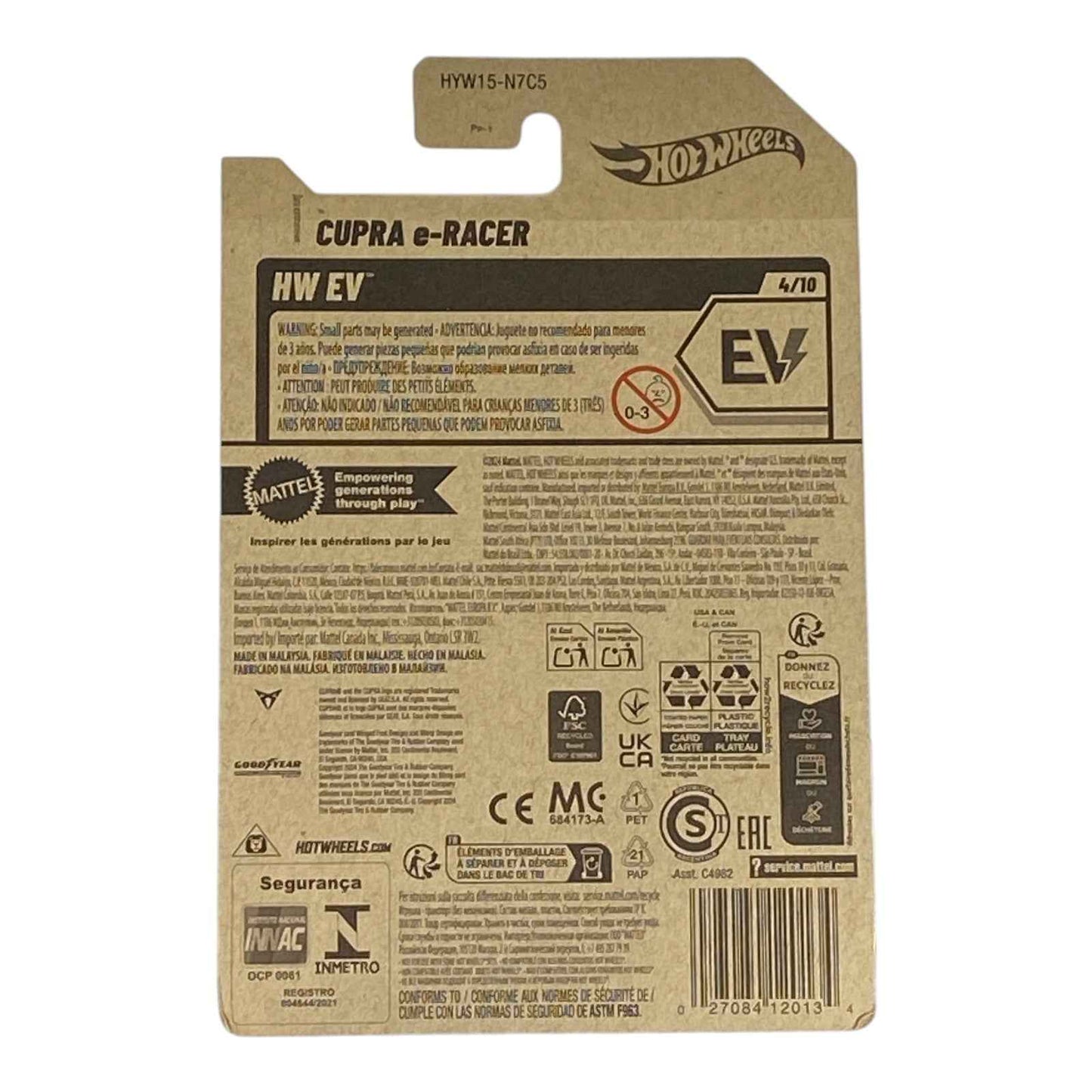 Hot Wheels Cupra e-Racer - HW EV Series 4/10